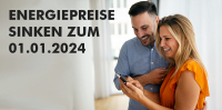 Wir senken zum 1. Januar 2024 die Energiepreise